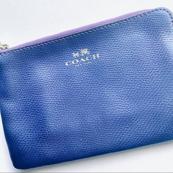 Coach Corner Zip Wristlet - Picture 2 of 7